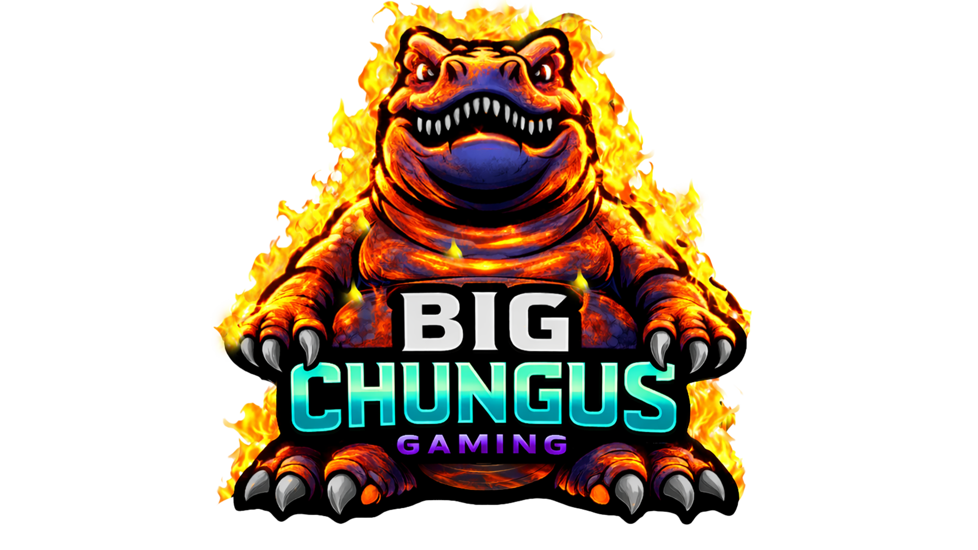 Burning creature art